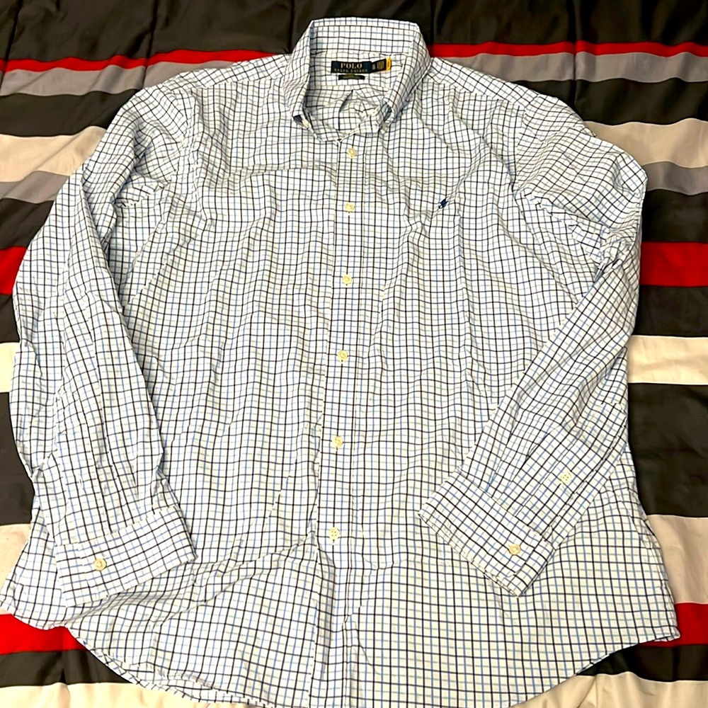 Polo by Ralph Lauren Performance Dress Shirt Classic Fit, Size XL